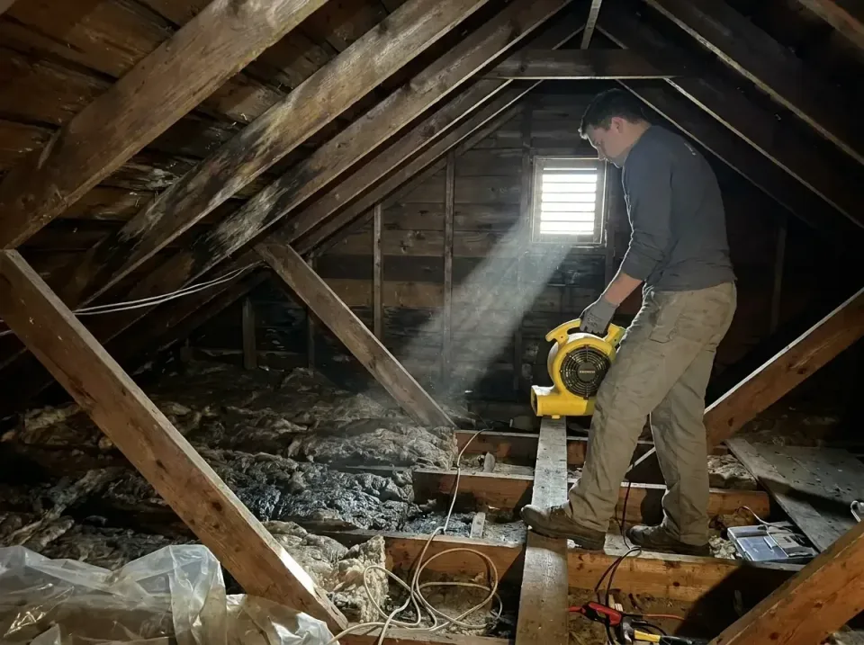 attic-water-damage-drying-proc-007 — frequently asked questions, Emergency Water Extraction & 24/7 Flood Response in Elk Rid…
